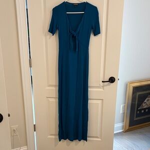 Express Teal Maxi Dress